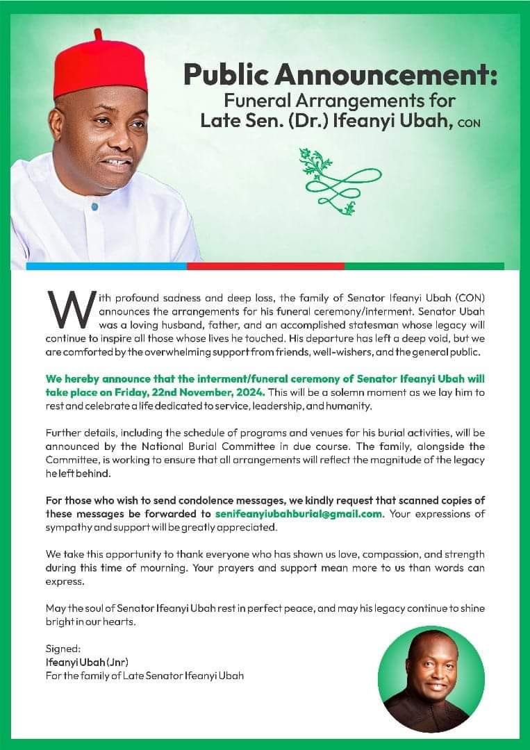 Senator Ifeanyi Uba